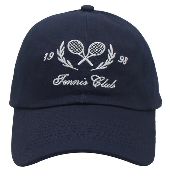 Accessories - Retro Tennis Club Cap – Navy  Edition 🧢🎾 🎾